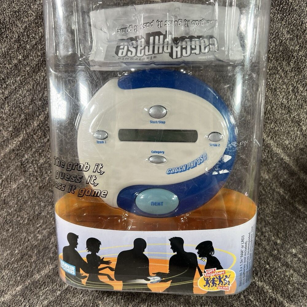 Hasbro Catch Phrase 2004 2nd Edition Electronic Handheld Party Game NOB